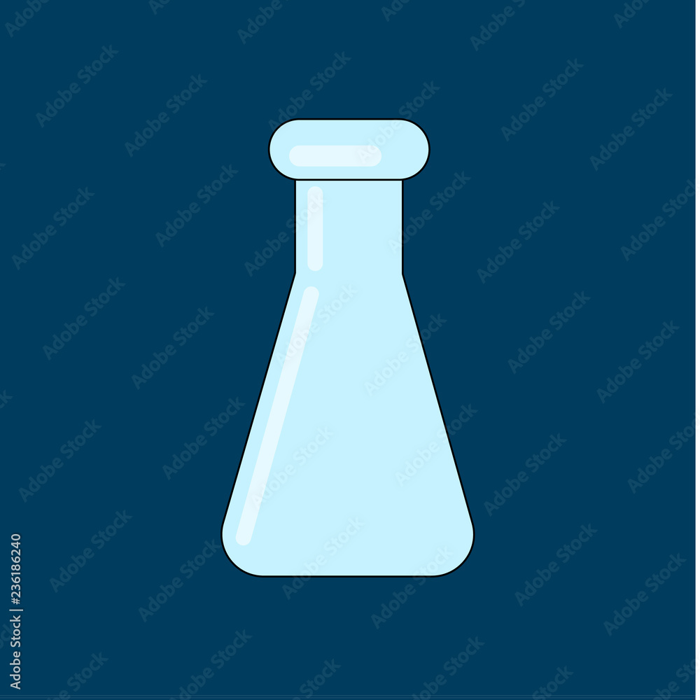 lab icon - vector laboratory flask - chemistry, science research equipment. lab icon - vector laboratory flask - chemistry, science research equipment.