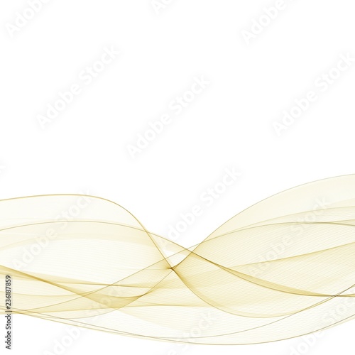 Abstract vector of brown lines and waves. eps 10