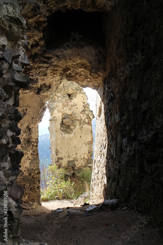  Ruins of Starhrad castle in   ilina region  Slovakia