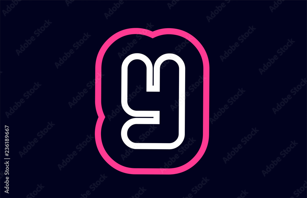 pink white blue alphabet letter y logo company icon design pink white blue alphabet letter y logo company icon design