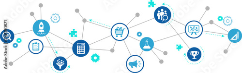 product management / product development / product marketing – vector illustration