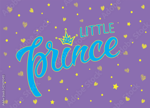  Little prince poster design.