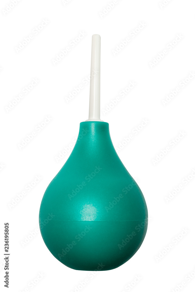 Green medical pear on white isolated background Green medical pear on white isolated background