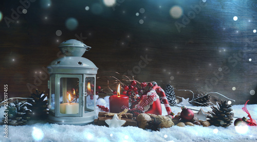 Weihnachten Hintergrund Lat...