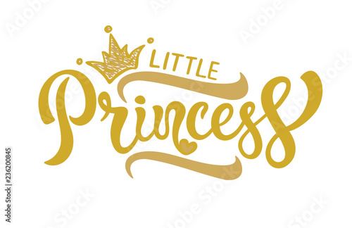 Little princess poster design.