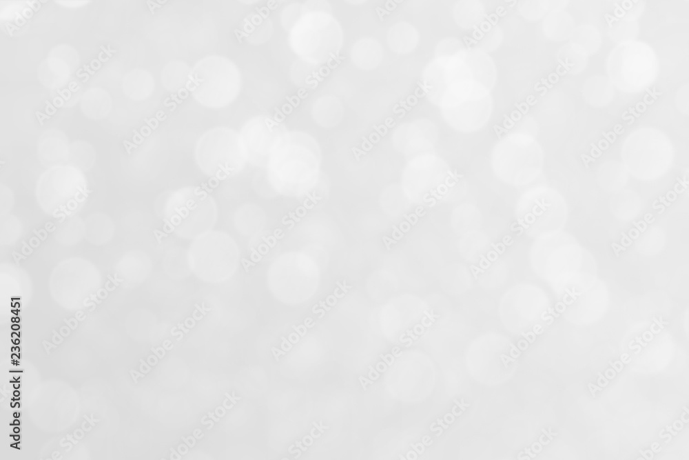 White bokeh lights effect, soft blurred background White bokeh lights effect, soft blurred background