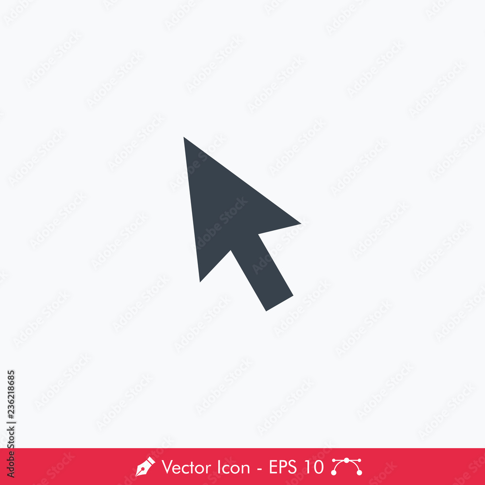 Cursor Icon / Vector Cursor Icon / Vector