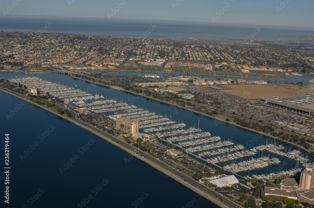 Obraz premium harbor island