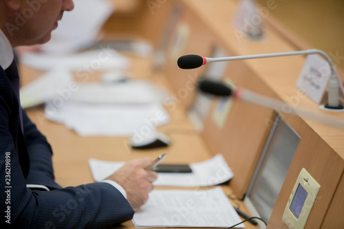 Obraz na plátně meeting of the government of the Russian Federation
