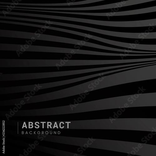 Black abstract background design vector