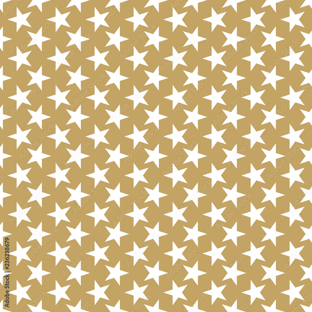 Gold stars background, print card, cloth, wrapper