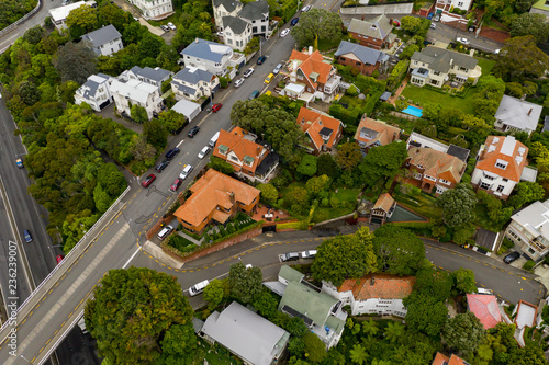 Wellington Neighborhood, Kelburn Top down Aerial