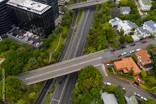 Wellington City, State High Way One Connecting Urban Motorway