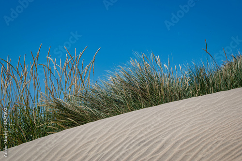 sand dunes and blue sky