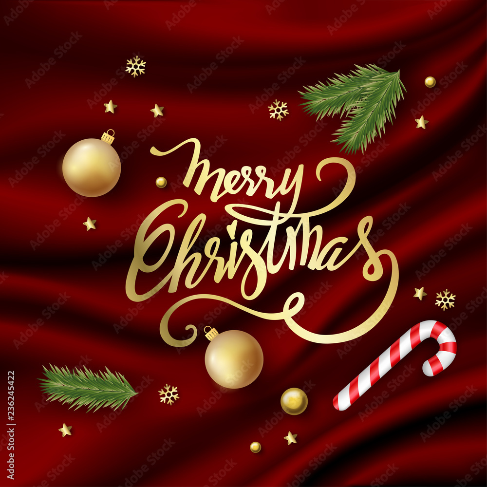 Merry Christmas text design. Vector logo, typography. Usable as banner, greeting card, gift package etc. Merry Christmas text design. Vector logo, typography. Usable as banner, greeting card, gift package etc.