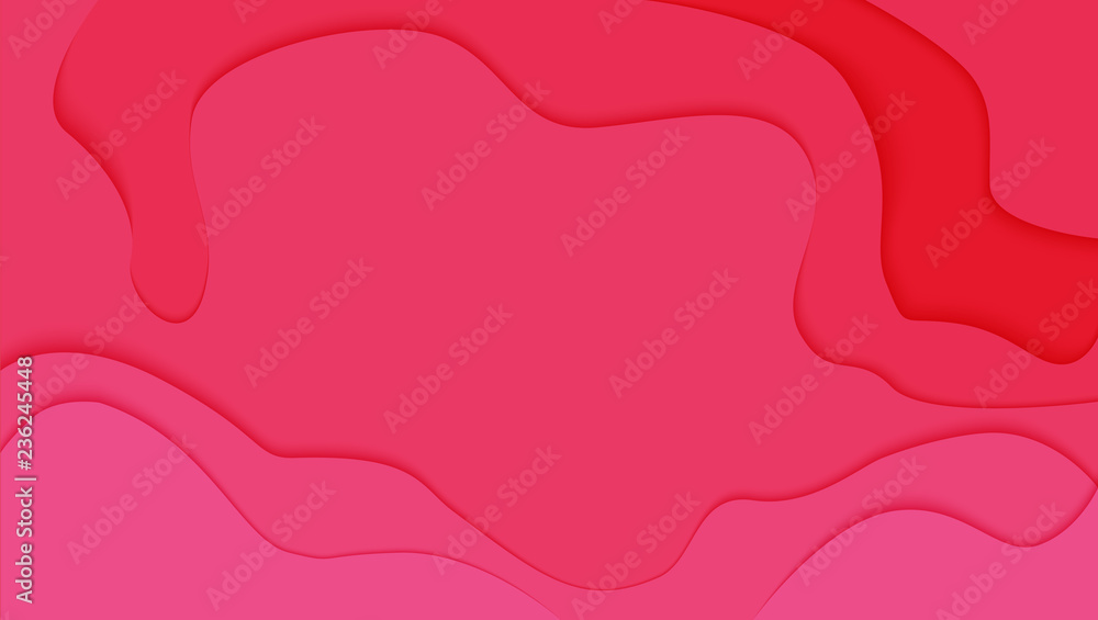 Fototapeta premium Pink paper backdrop. Pink vector background for wallpaper, flyers, invitation, posters, brochure, banners.