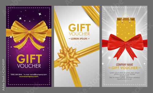 set gift voucher with special sale