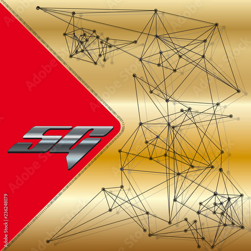Pfeilhintergrund 5 G rot