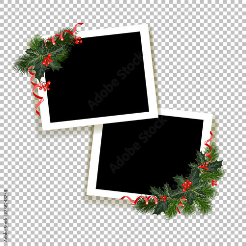 Christmas photo frame