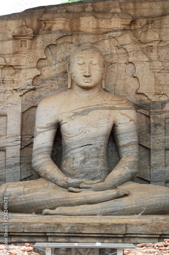 Gal Vihara Sitting Buddha © 1911