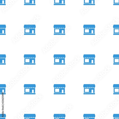 city pattern repeat seamless on white background. Editable filled city icons from airport collection. store icon for web and mobile.