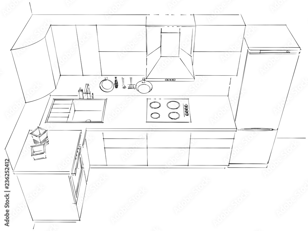 L Shaped Kitchen Layout Designs  CabinetSelectcom