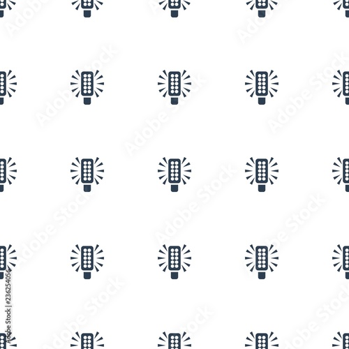 invention pattern repeat seamless on white background. Editable filled invention icons from innovations collection. bulb icon for web and mobile.