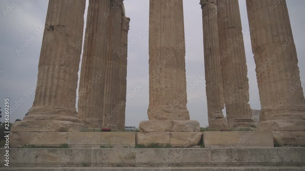 Temple of Olympian Zeus in Athens, Greece. Temple of Olympian Zeus in Athens, Greece.