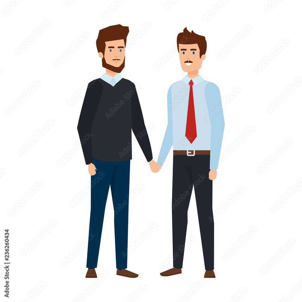 elegant businessmen avatars characters elegant businessmen avatars characters