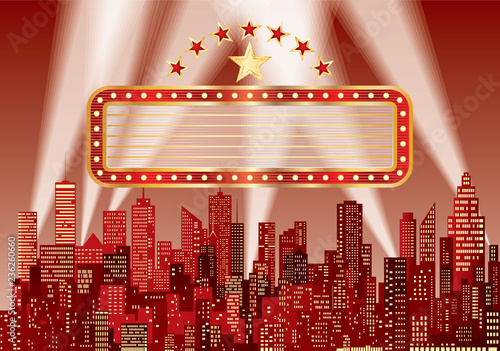 red star city billboard