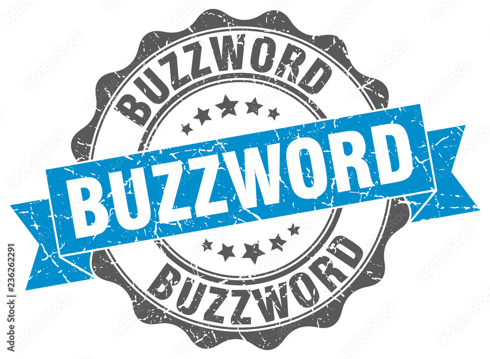 Obraz premium buzzword stamp. sign. seal
