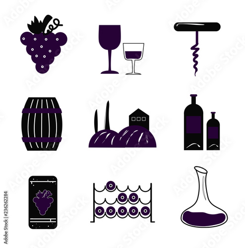 Set vineyard