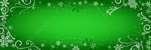 decorated christmas background