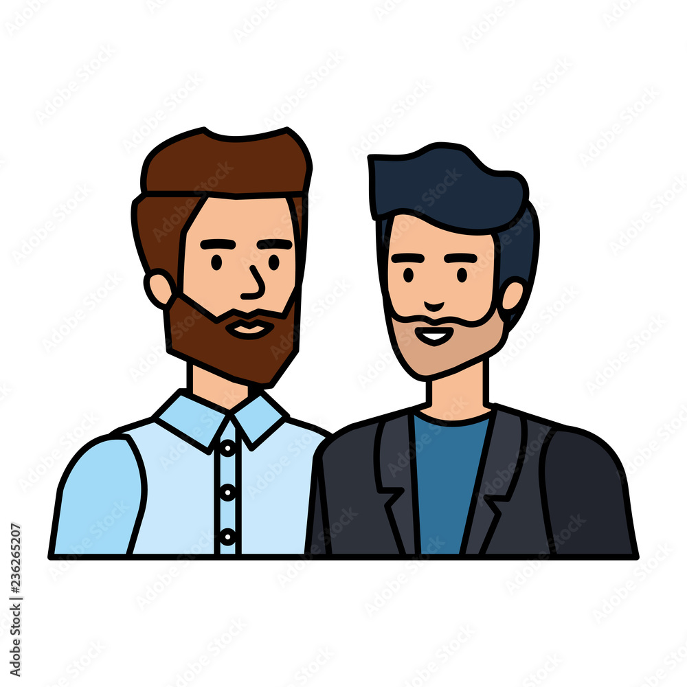 elegant businessmen avatars characters elegant businessmen avatars characters