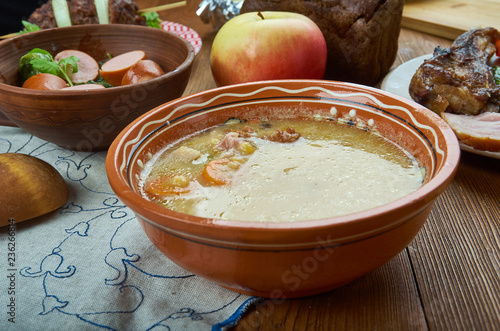 Erwtensoep,   Dutch Split Pea Soup, photo