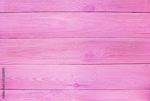 Pink wooden boards for background, texture natural wood