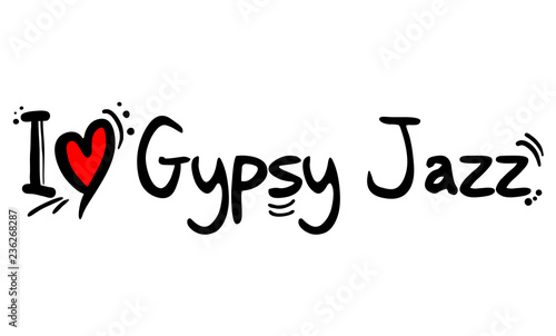 Gypsy Jazz music style love