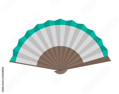 Spanish abanico illustration