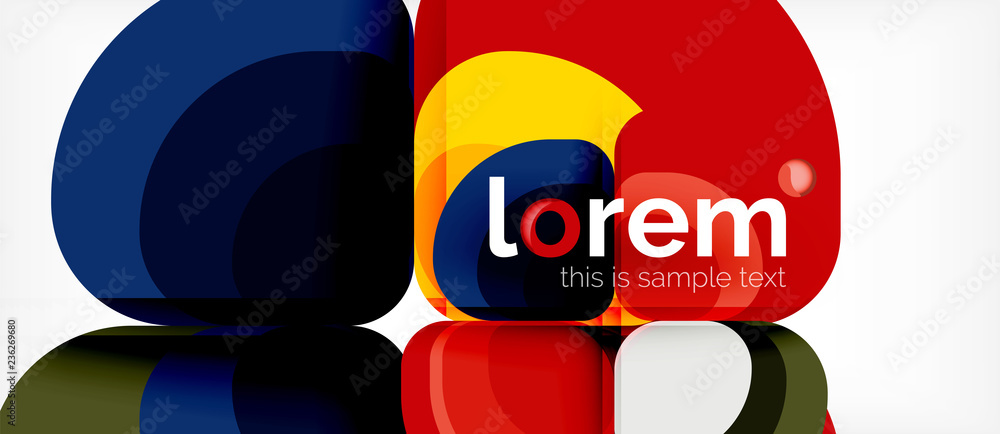 Geometric modern abstract background Geometric modern abstract background