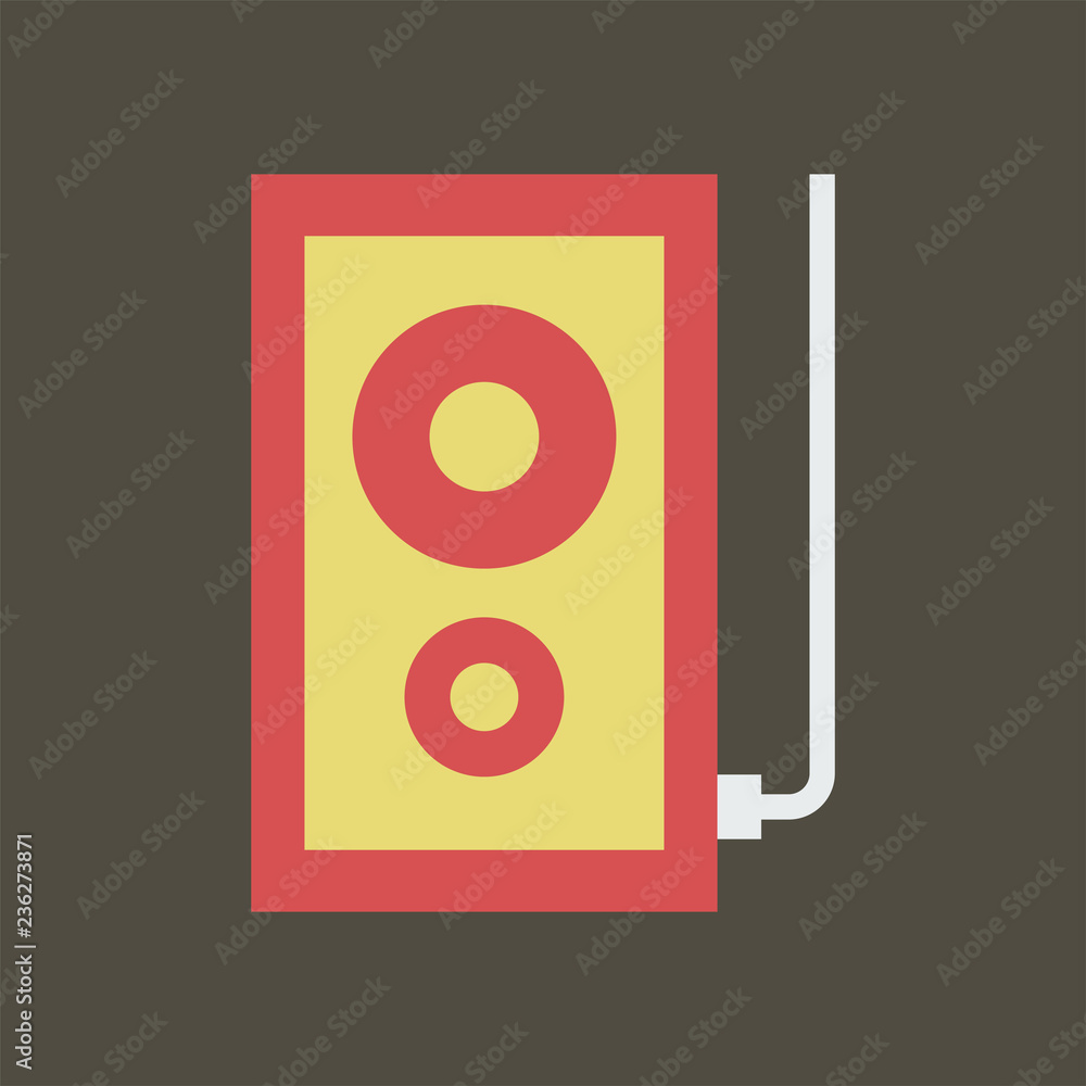 Silhouette icon speakers Silhouette icon speakers