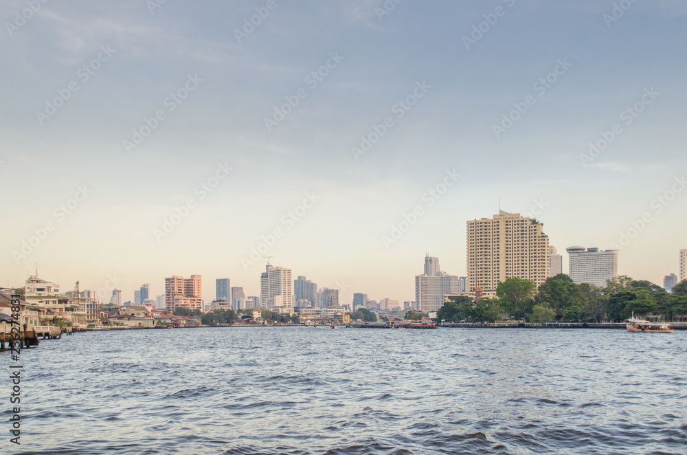 Fototapeta premium bangkok city skyline