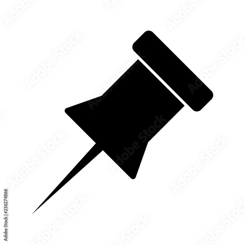 Notice Pin Vector Icon