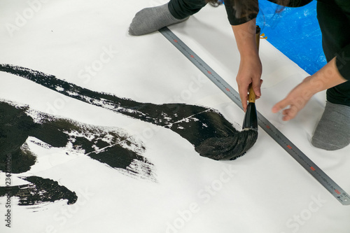 書道　習字　書き初め