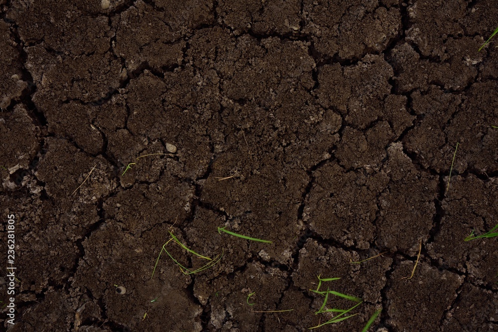 soil fracture texture and background