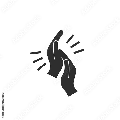 Clap woman symbol