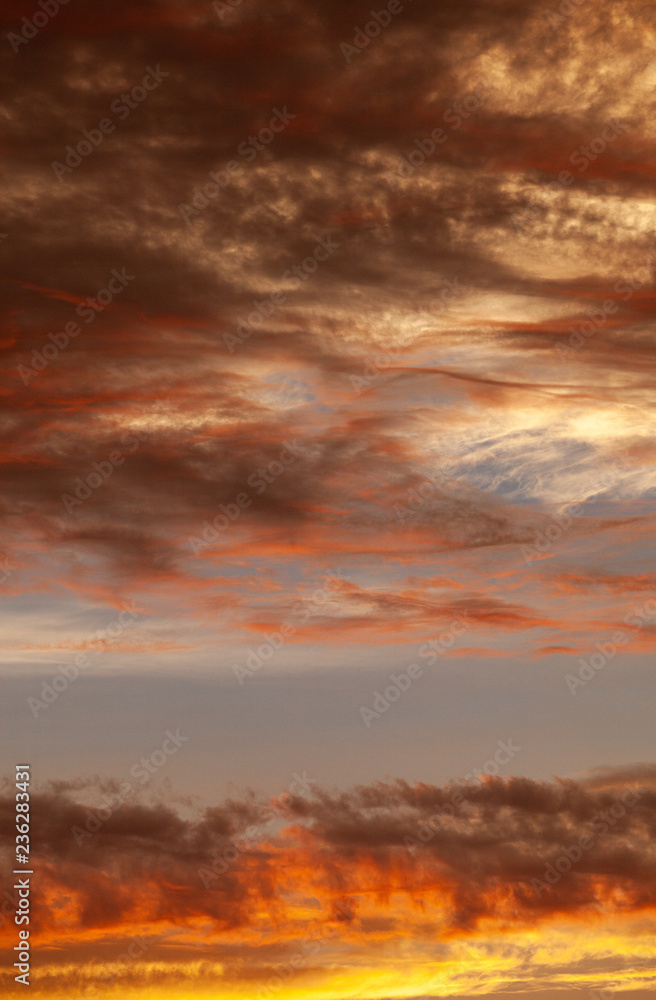 Fototapeta premium Orange Sky