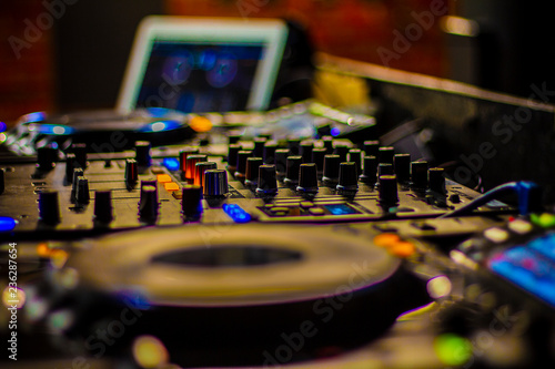 DJ Mixing desk