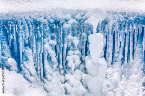 Big ice build up. © Nikolay Popov