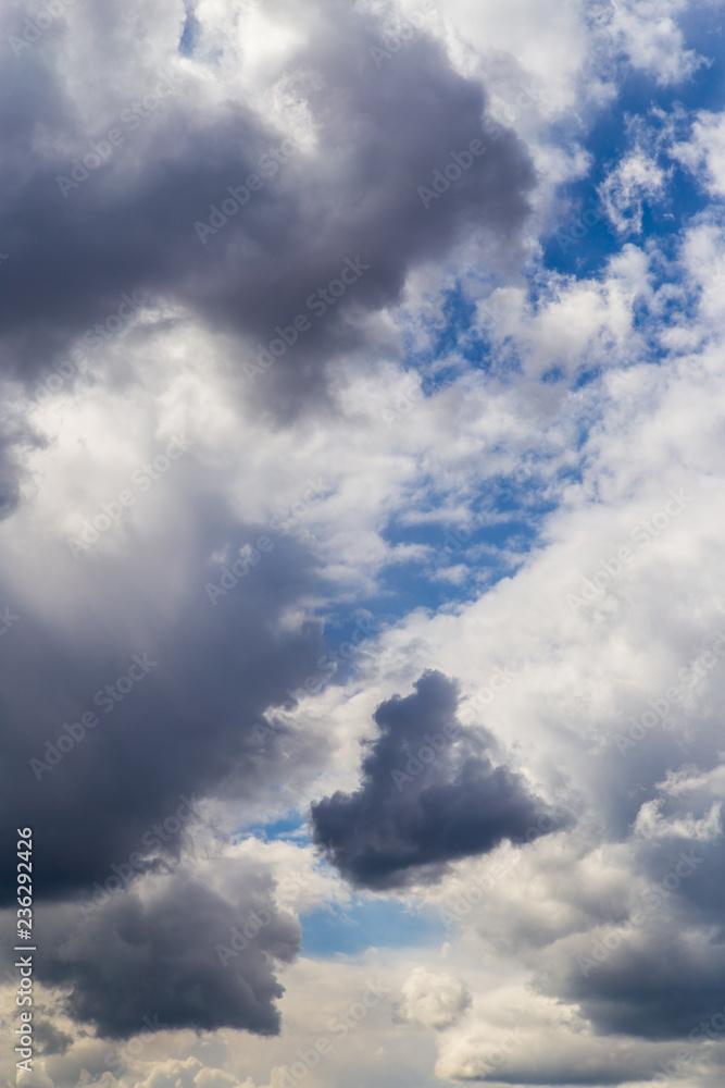 Clouds against blue sky as abstract background Clouds against blue sky as abstract background