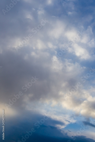 Clouds against blue sky as abstract background © schankz